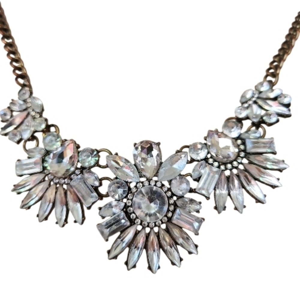 EUC | Rhinestone Statement Necklace